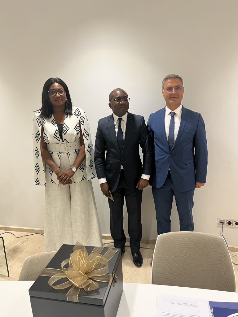 Pegasus Industrie S.A. Kurucu Ortağı Faruk Yıldırım, Fildişi Sahili Cumhuriyeti Yetkilileri ile Önemli Görüşmeler Gerçekleştirdi